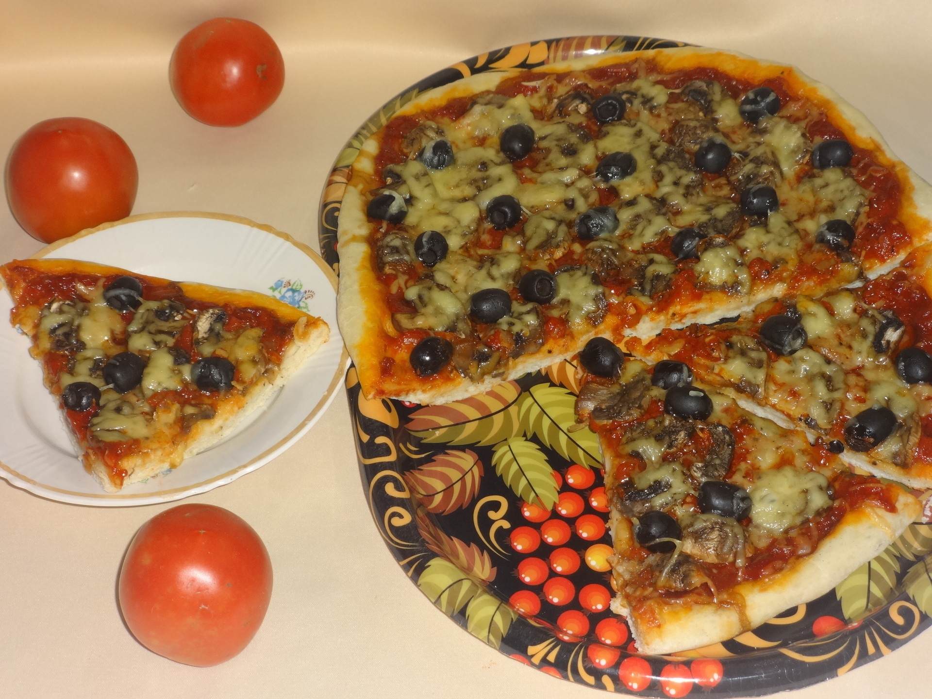 рецепт приготовления пиццы с грибами и колбасой фото 112