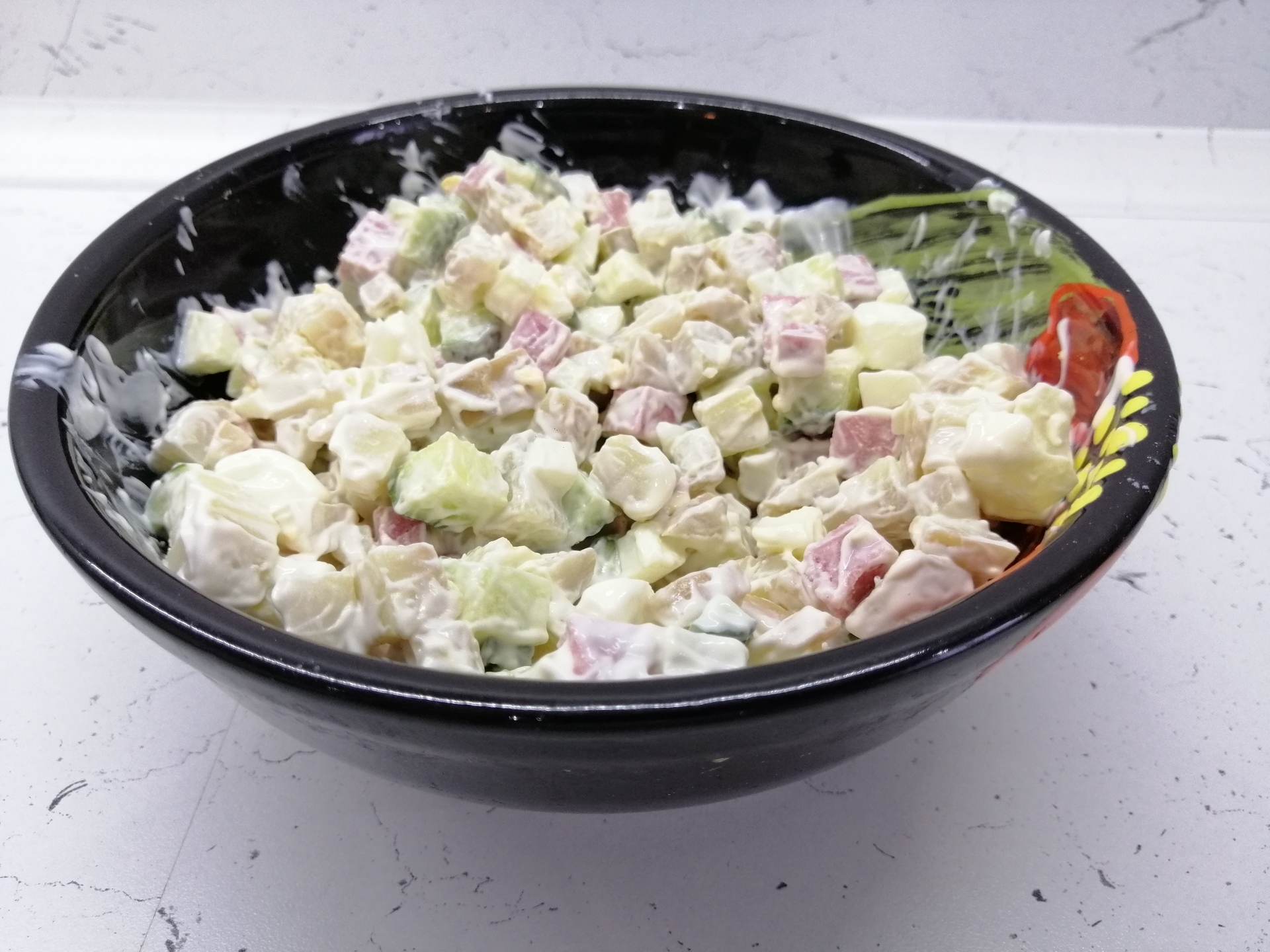 Салат «Чудесный», пошаговый рецепт на ккал, фото, ингредиенты - Natalya LF