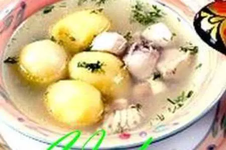 Уха прозрачная (православная кухня)