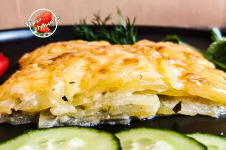 Картошка по-французски (gratin dauphinois)