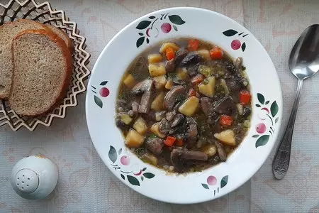 Рагу из картофеля с грибами