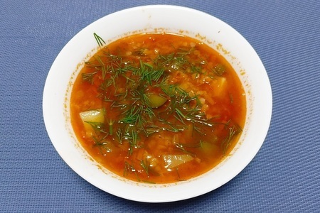 Постный суп с чечевицей и огурцами — рецепт супчика в мультиварке