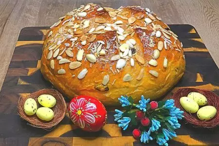 Пасхальный хлеб osterbrot