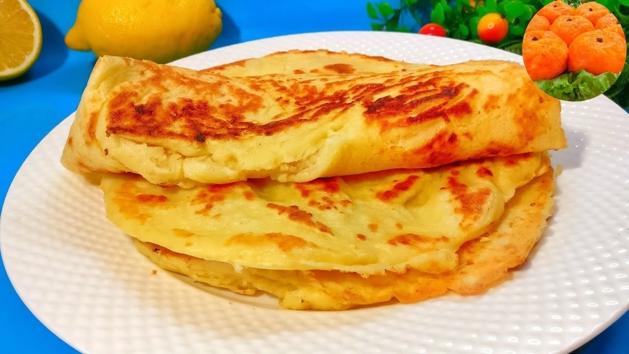 Ленивые хачапури с сыром и творогом — рецепт с фото