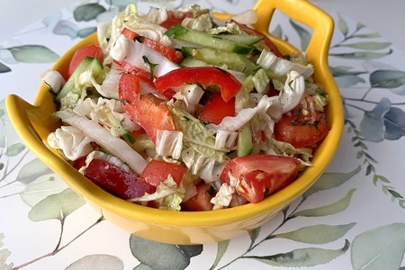 Салат из капусты для похудения: вкусная диета