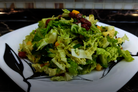 Низкокалорийные салаты, вкусных рецептов с фото Алимеро