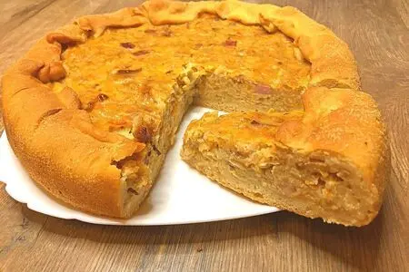 Луковый пирог zwiebelkuchen