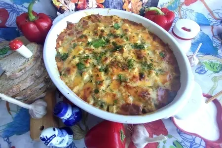 Запеканка с овощами