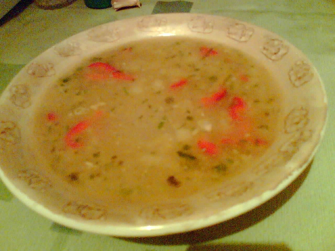 Суп из рыбной консервы сардины