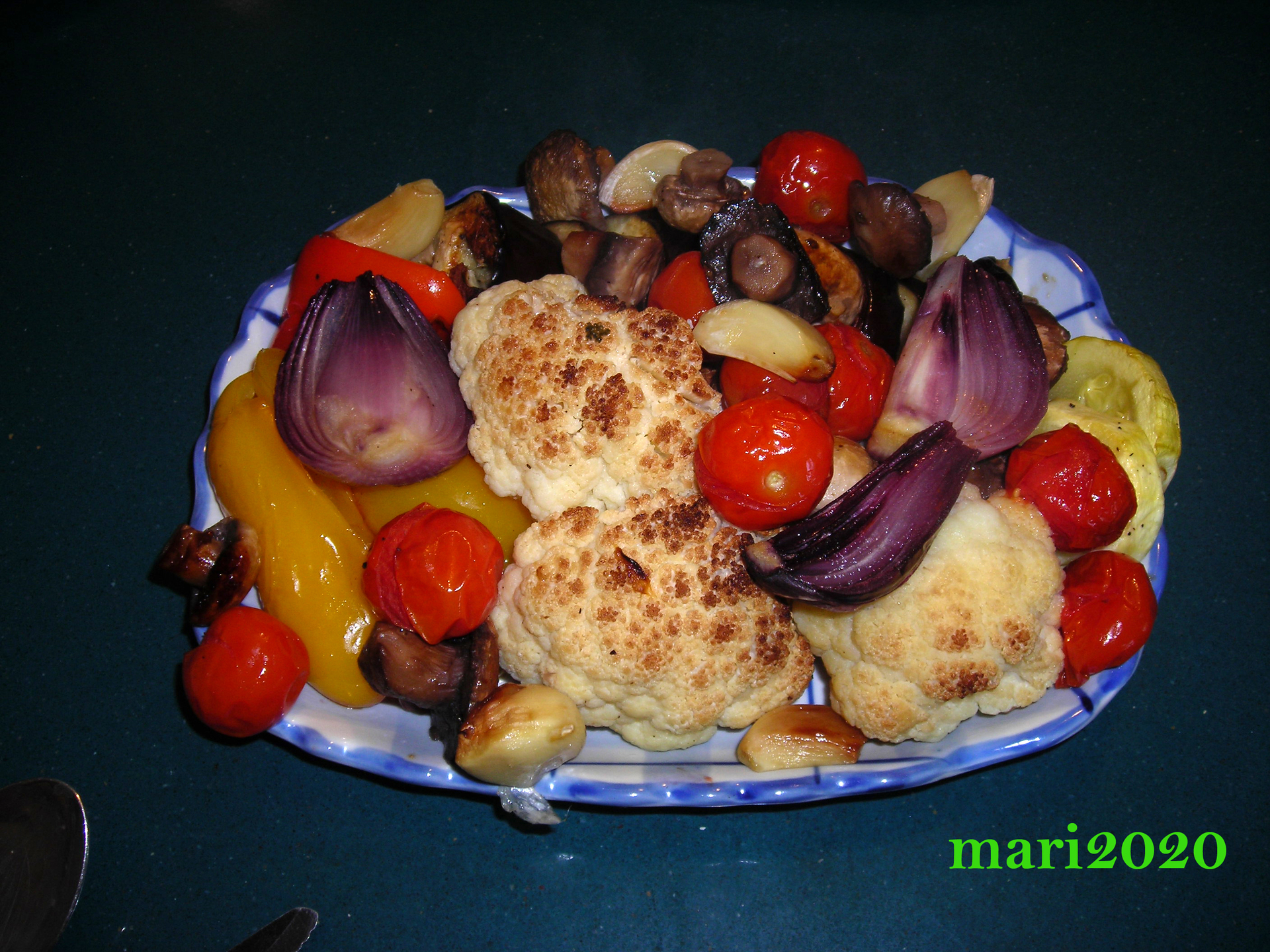 Овощи запеченные в духовке крупными кусками рецепт с фото