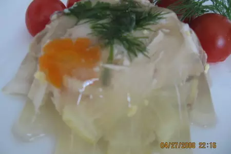 Заливное из курицы