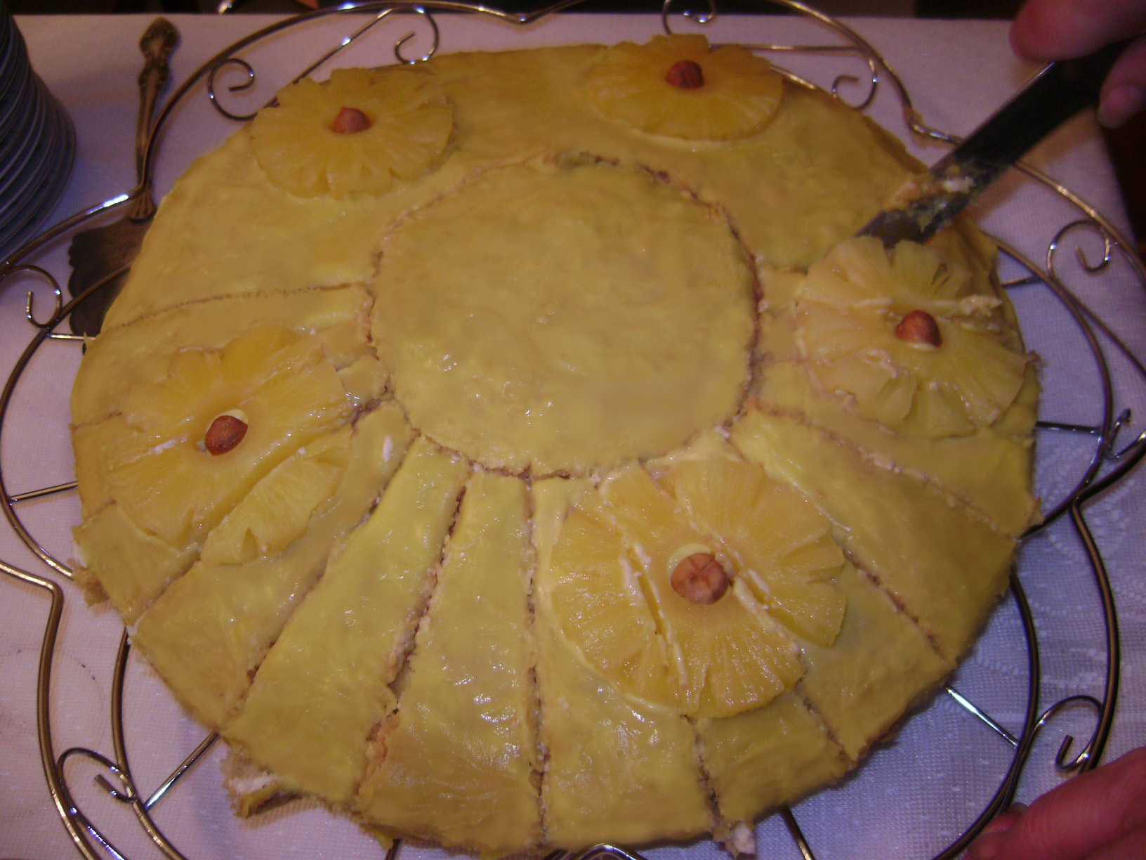 Торт с ананасами пошаговый рецепт с фото