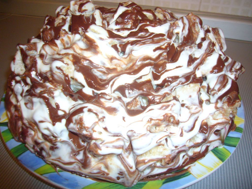 Торт кудрявый ванька рецепт с фото пошагово