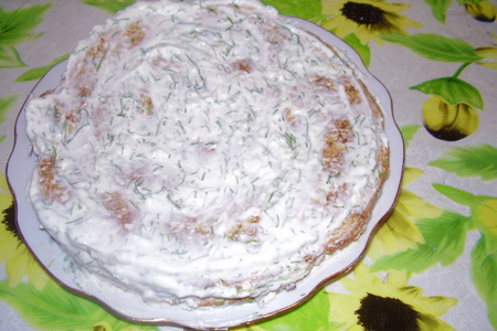 Фото к рецепту: Торт из кабачков