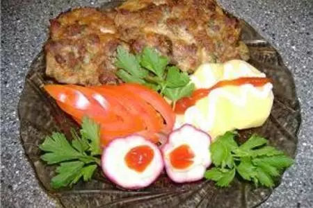 Оладушки мясные