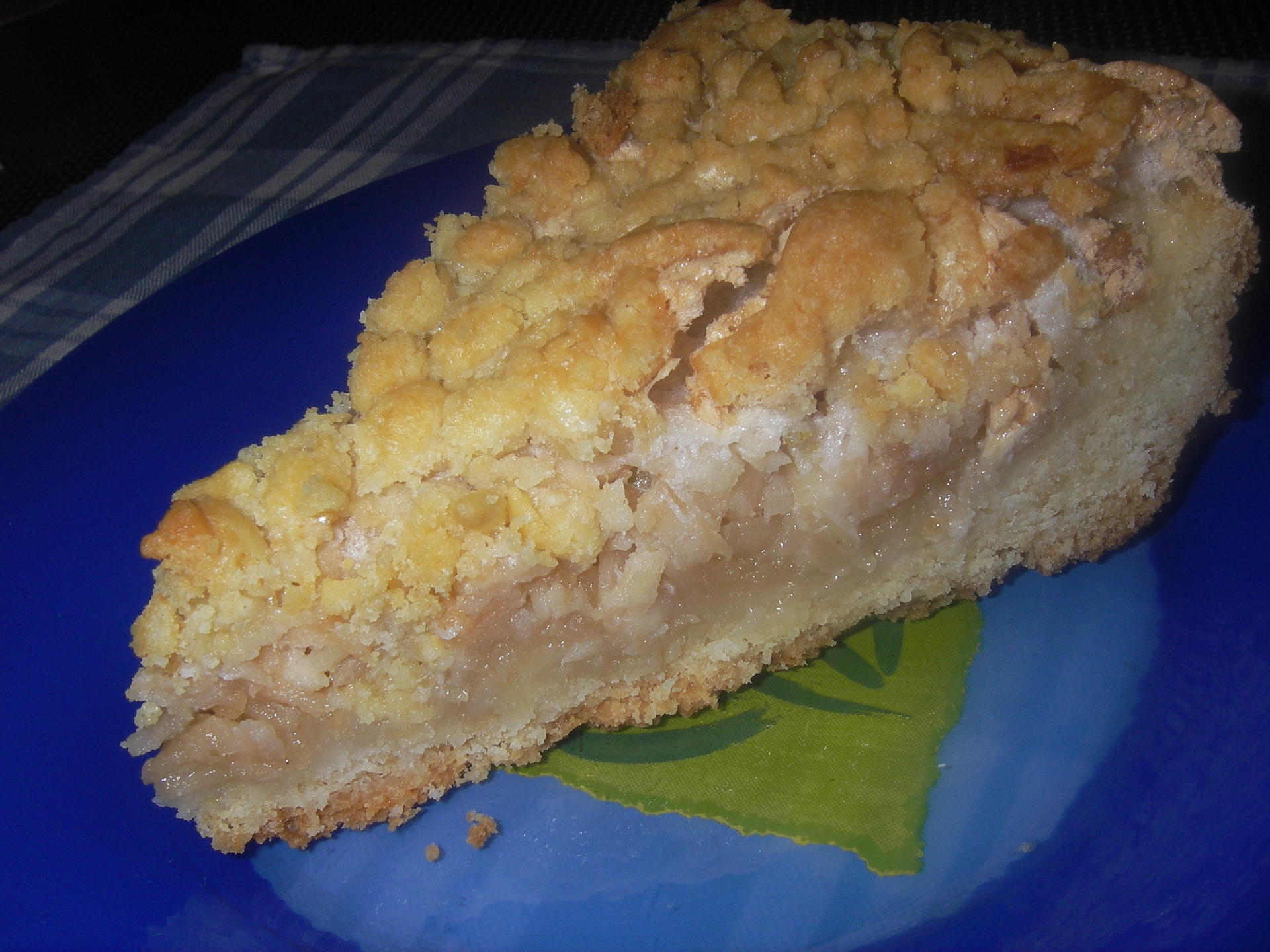 Пирог с яблочно-лимонной начинкой – кулинарный рецепт