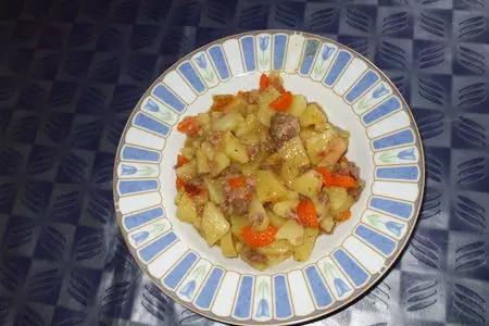 Плов картофельный