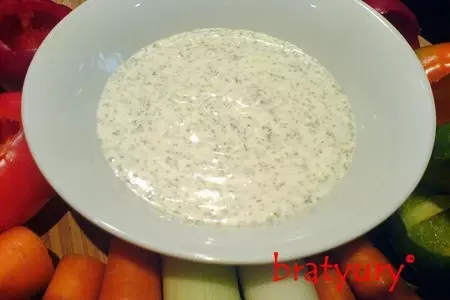 Ranch dip. дип "ранч" к свежим овощам