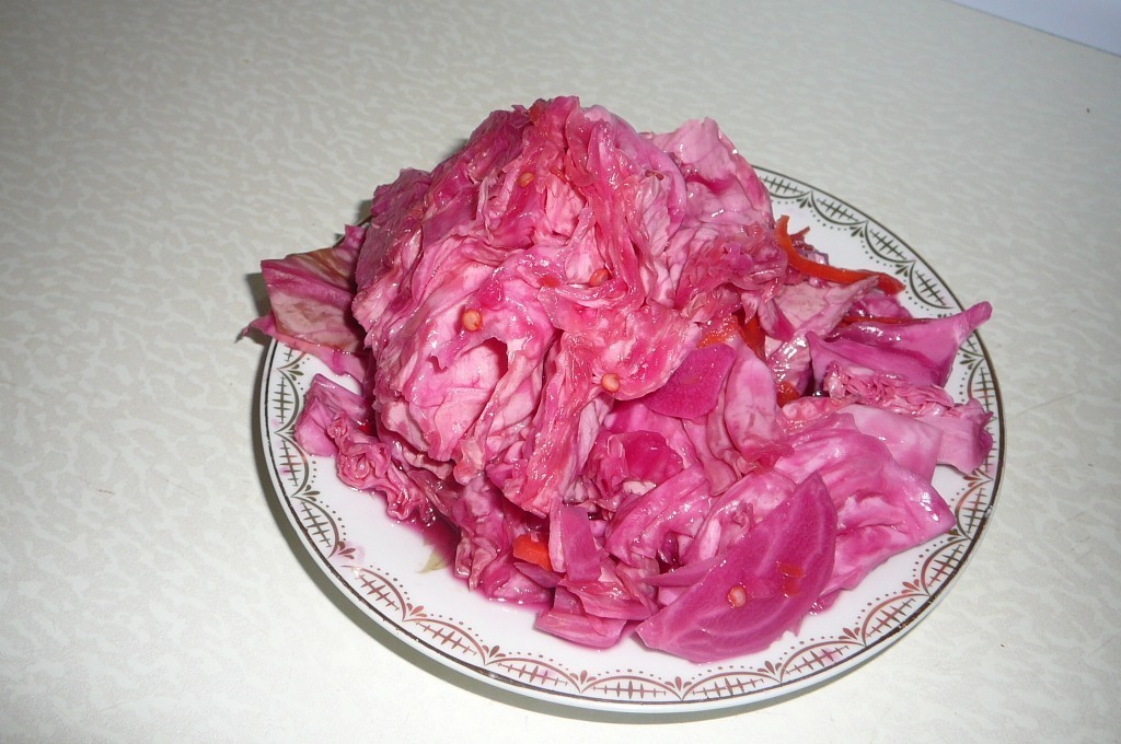 Маринованная краснокочанная капуста, пошаговый рецепт на ккал, фото, ингредиенты - ярослава