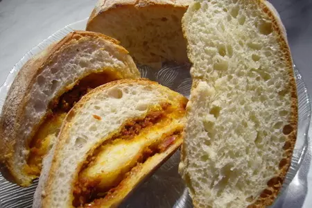 Чабатта (ciabatta) и чабатта с песто