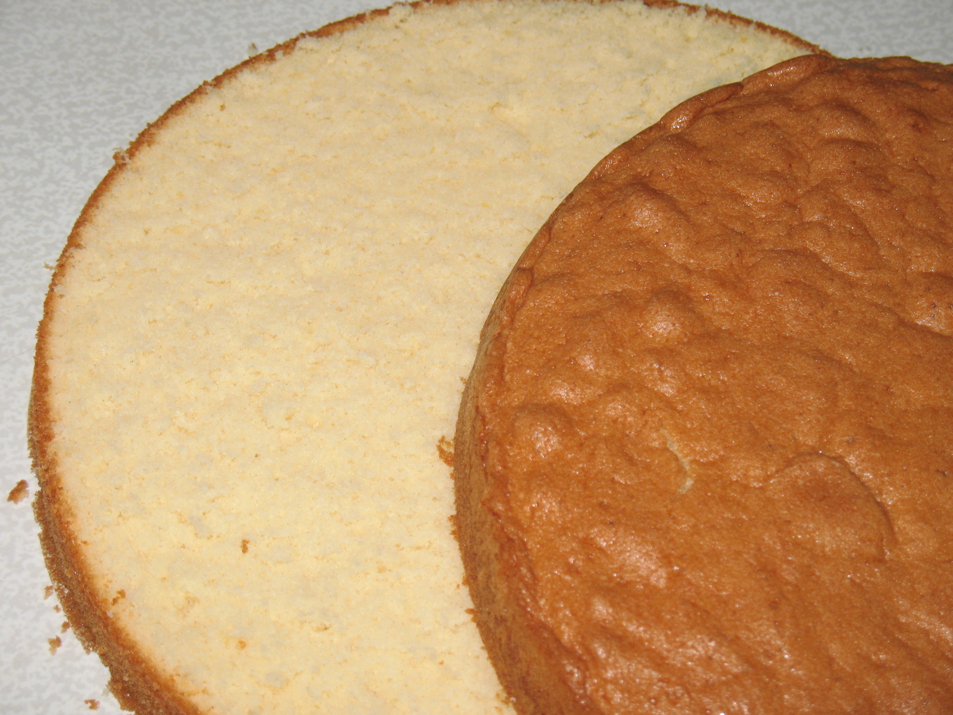Тесто на бисквитные коржи для торта