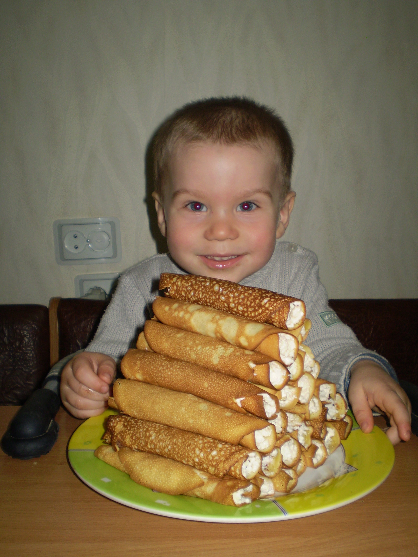 Блины в детский сад