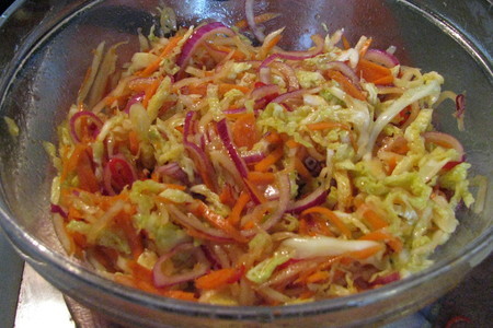 Китайский салат с огурцами