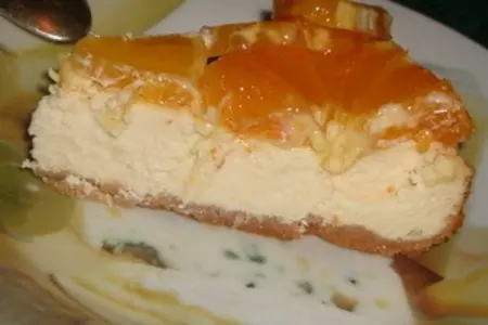 Чизкейк с апельсинами (cheese cake alle arance)