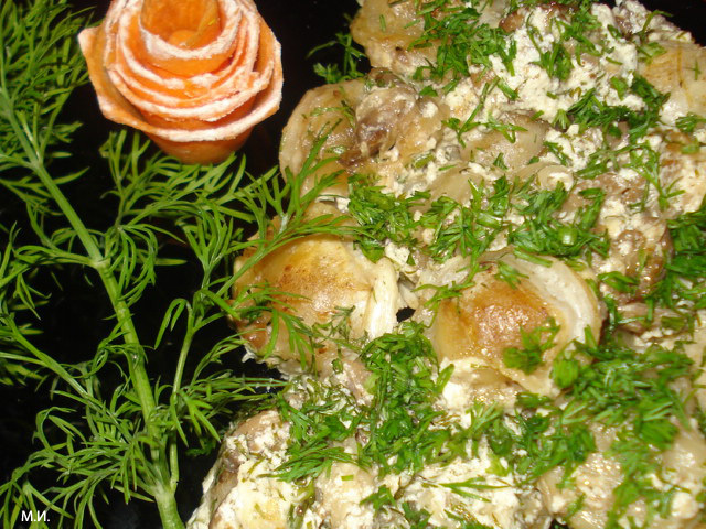Два рецепта пельменей с грибами в духовке (с белыми грибами и шампиньонами)