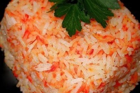 Рис с испанским шафраном