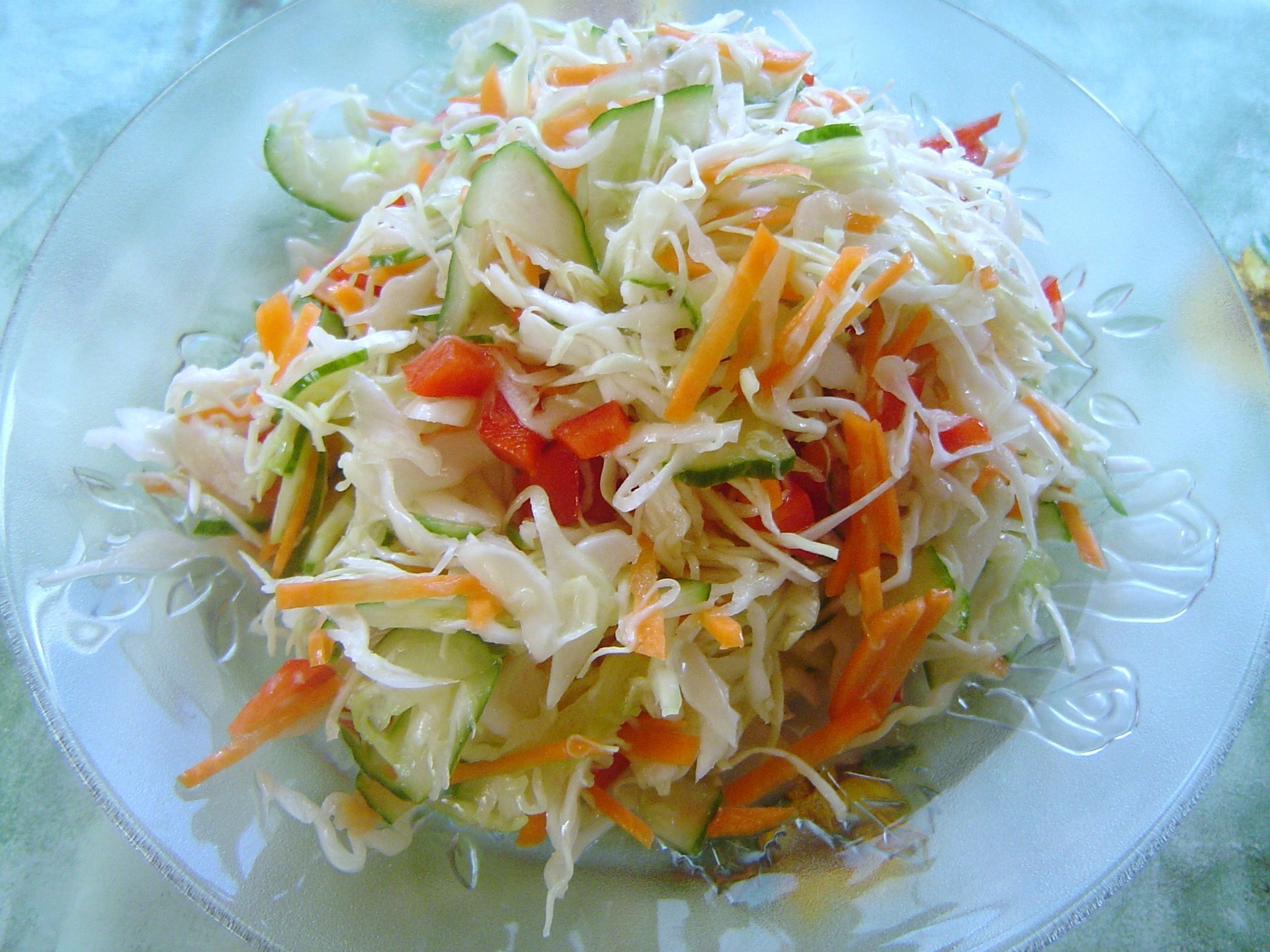 Салат с капусты и моркови рецепт с фото очень вкусный с