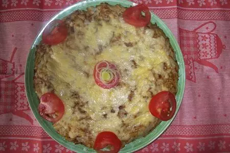 Запеканка (пирог) из сырого картофеля