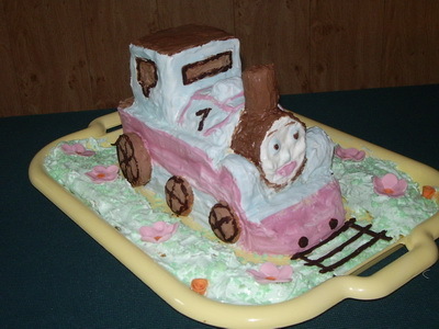 Торт с паровозиком (60 фото)