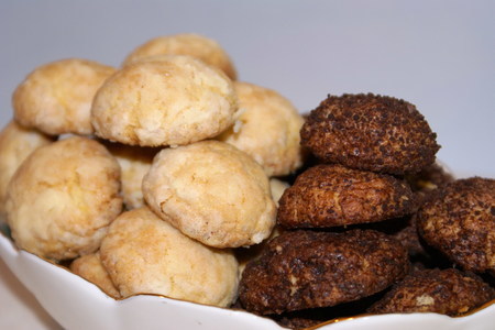 Фруктово-кокосовое рассыпчатое печенье