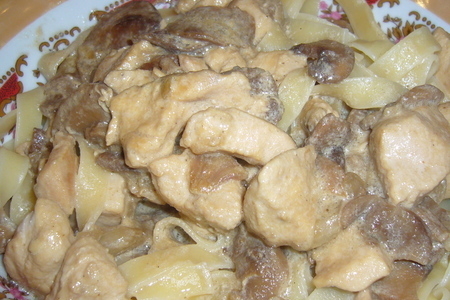 Фото к рецепту: Куриное филе в горчичном соусе