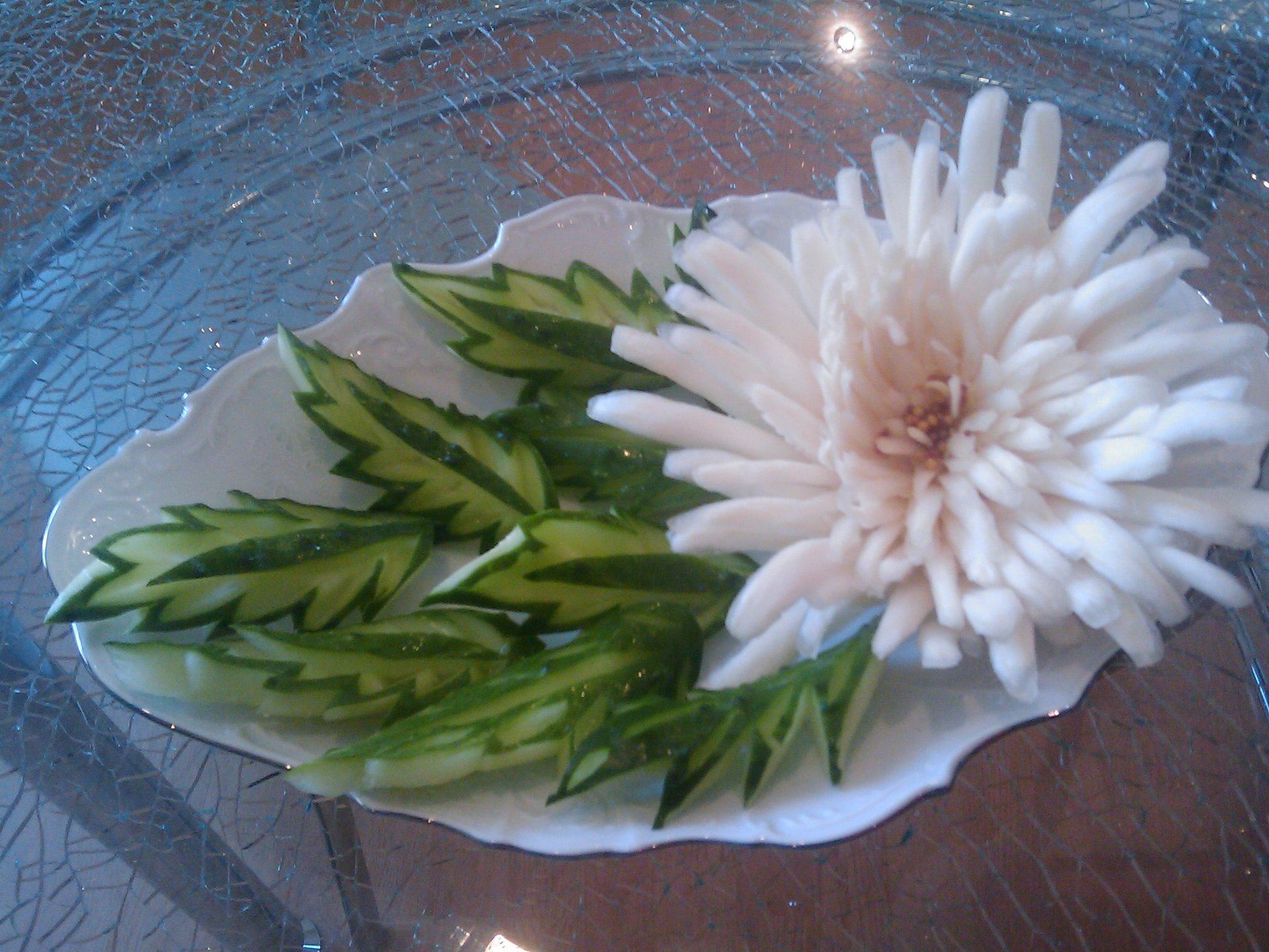 салат хризантема рецепт с фото