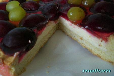 Пирог со свежими фруктами, пошаговый рецепт на ккал, фото, ингредиенты - Ольга♥Ч