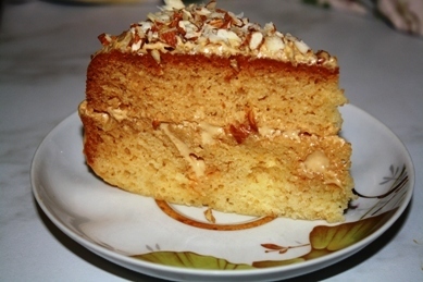 Торт медово-сметанный, рецепт приготовления