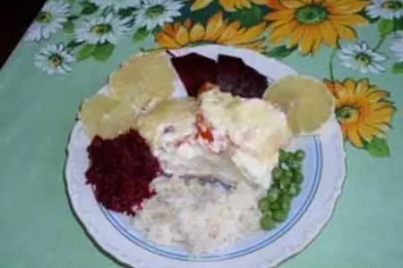 Рыба с рисом