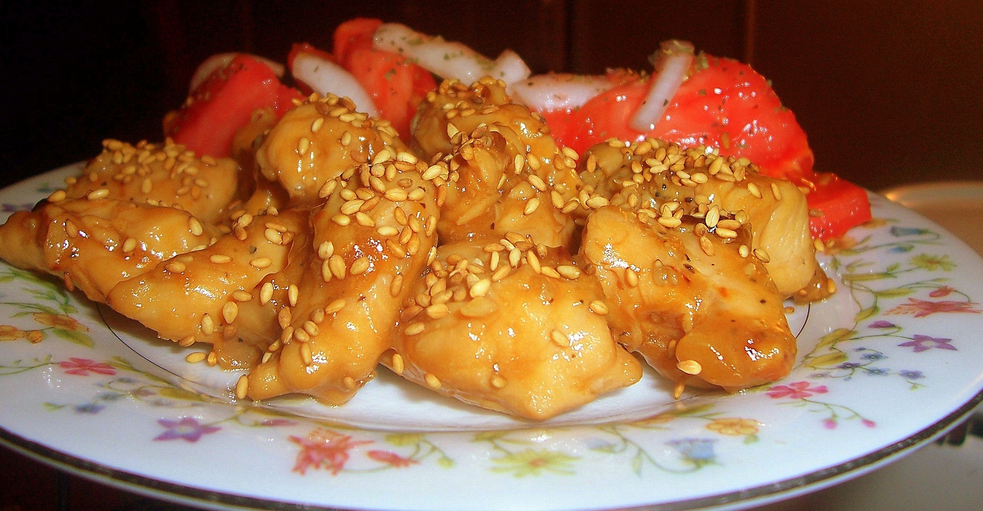 Рецепт: Куриного филе в кунжуте - Из мяса, мясных продуктов - Основные блюда - Готовить легко!