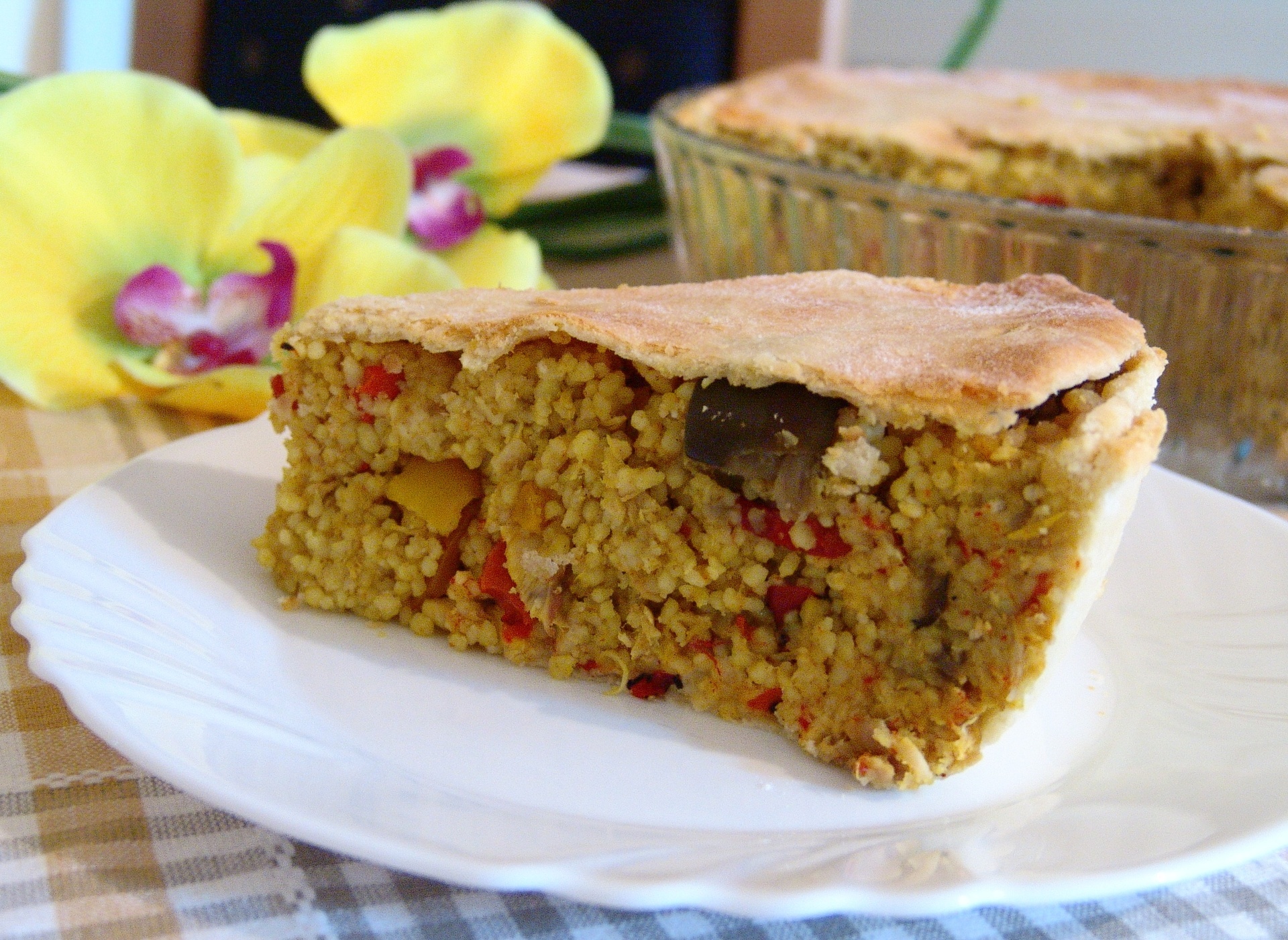 Марокканский пирог из голубя