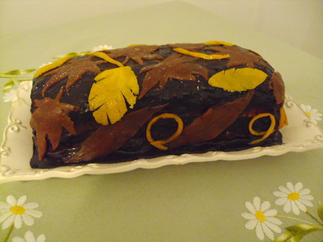 Декор торта: Как сделать осенние листья для декора торта?