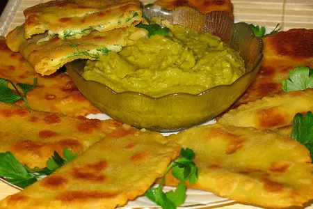 Quesadillas с гуакамоле