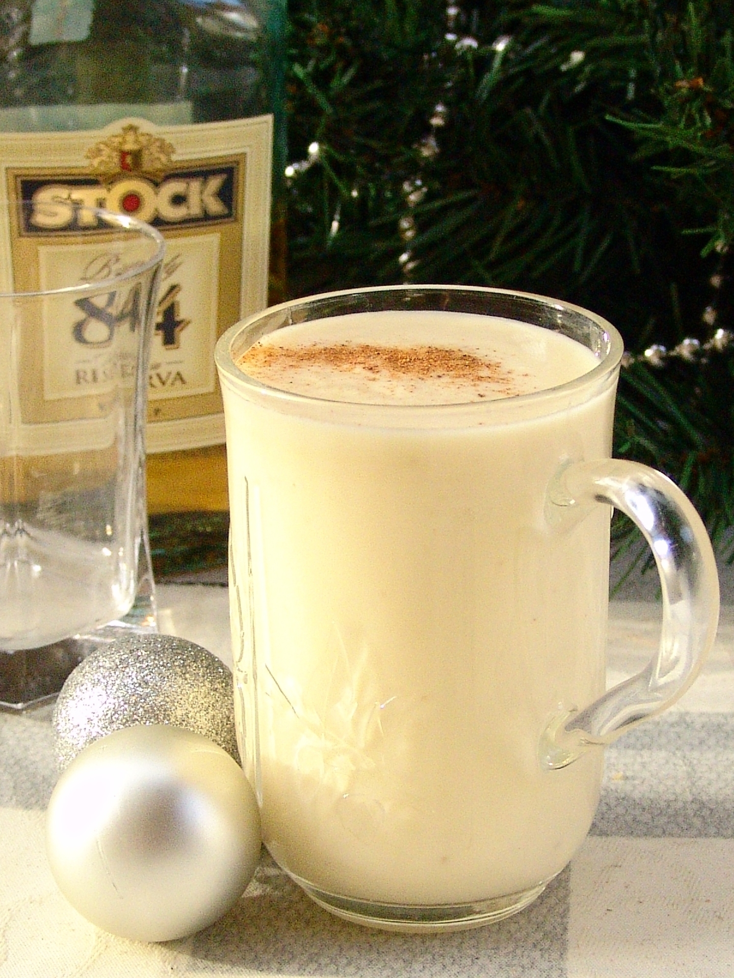 Рождественский напиток Egg nog