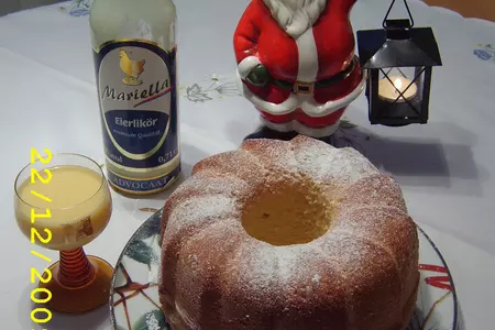 Пирог с яичным ликёром (eierlikör-kuchen)