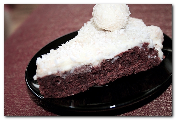 Ромовый шоколадный торт 