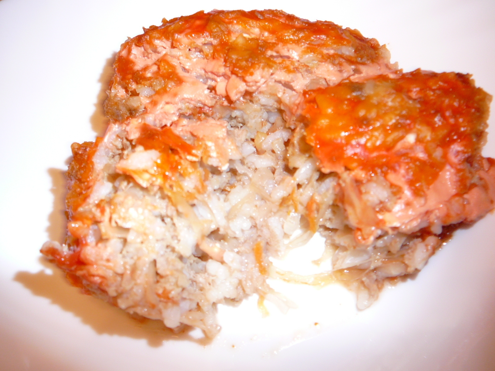 Ленивые голубцы со свининой, рисом, квашеной капустой (в духовке) - рецепт с фото