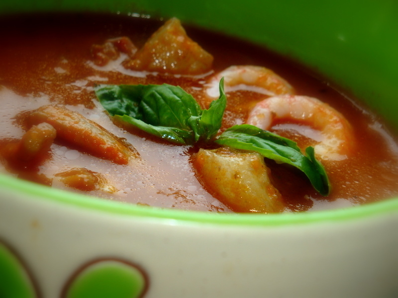 Суп из морского коктейля с морепродуктами рецепт фото пошагово и видео