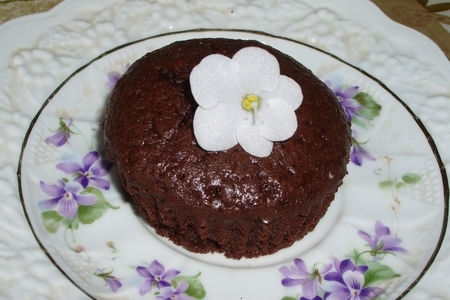 Горячий шоколадный  кекс "кармен"