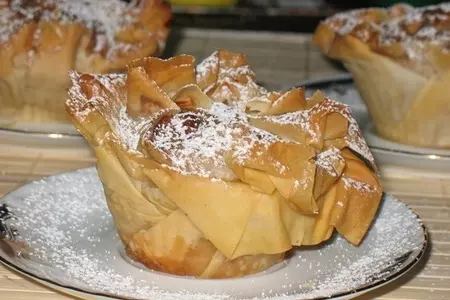 Ореховые тортики по гречески (tartes karidion)